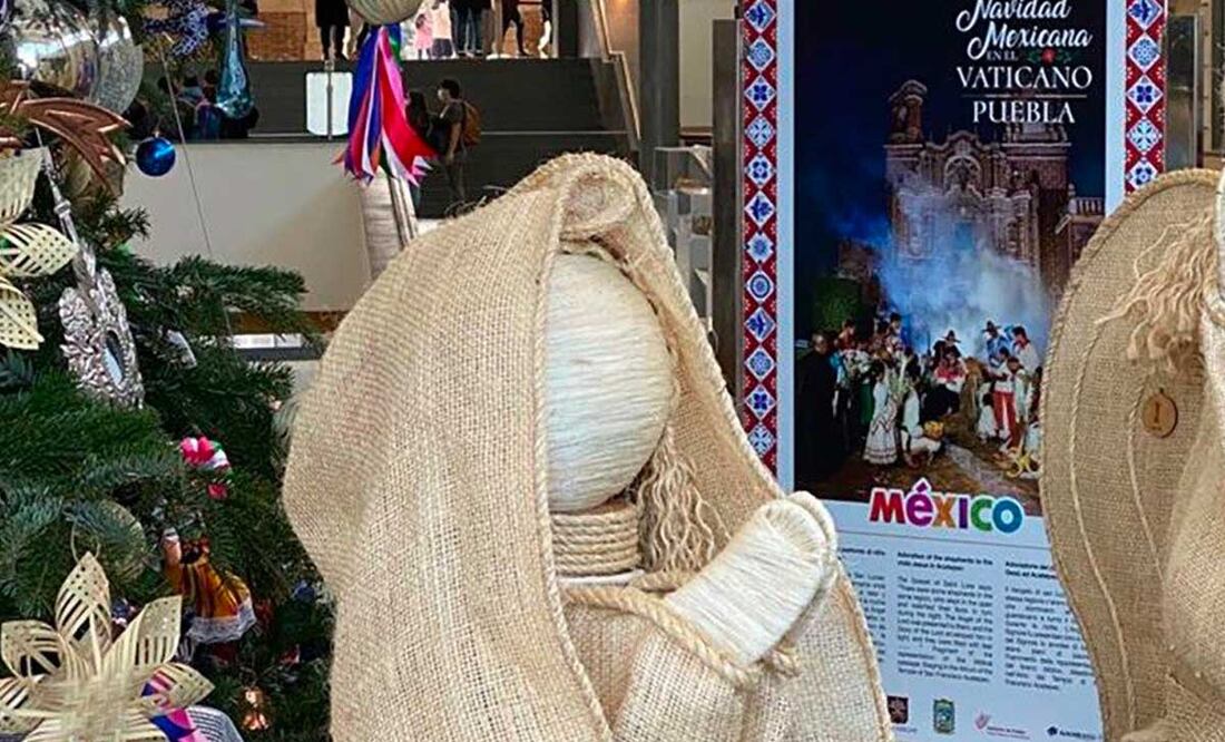 Los nacimientos poblanos están presentes año con año en el Vaticano | Foto: Vatican News