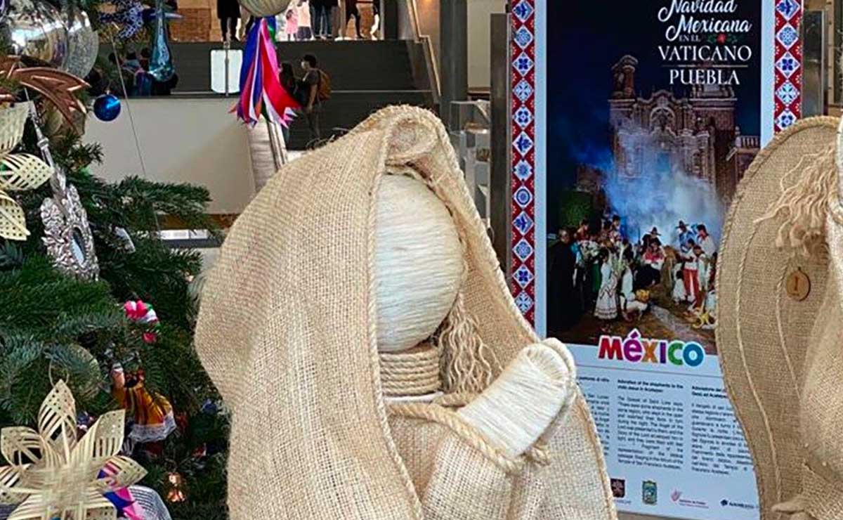 Nacimientos poblanos en el Vaticano