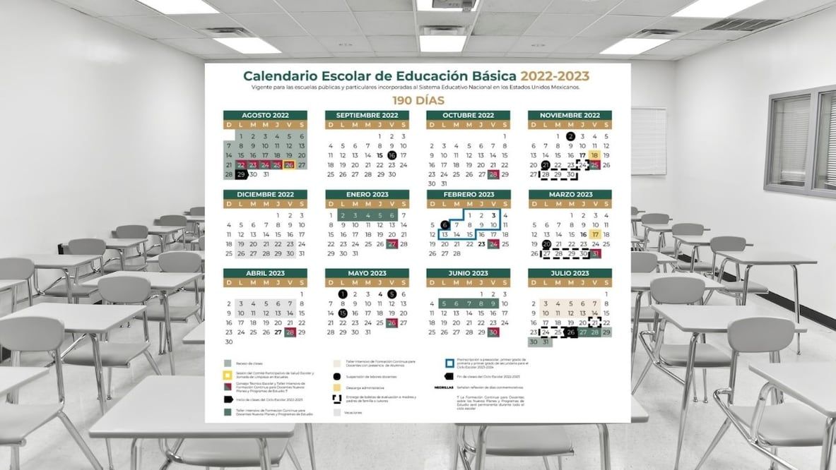 Calendario SEP 2022. ¿Cuándo terminan las clases y cuándo inicia el próximo ciclo escolar?