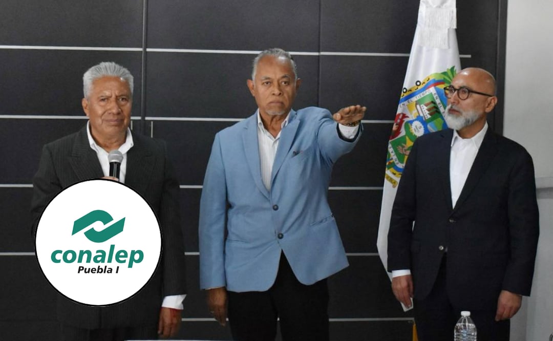 Rinde protesta Gonzalo Amador Juárez Uribe como director general de Conalep Puebla | Foto: Gobierno del Estado