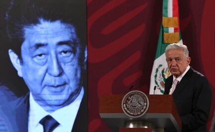 AMLO envía condolencias a Japón por el asesinato del exprimer ministro Shinzo Abe