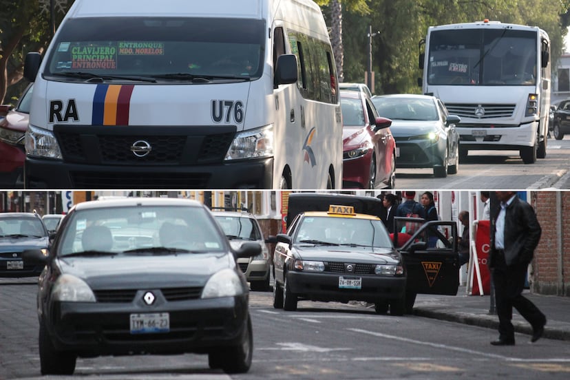 Transportistas amenazan con realizar un paro de taxis y camiones en Puebla este día