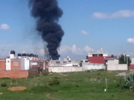 VIDEO Explota ducto de Pemex en Amozoc por huachitoma