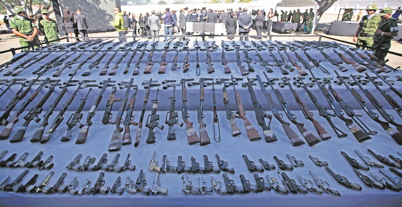 Las armerías señalan que la violencia en el país seguirá independientemente de ellas. Foto: Archivo EL UNIVERSAL