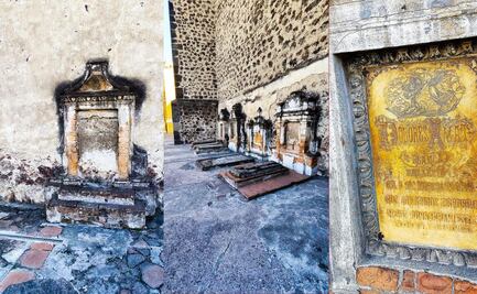 ¿Por qué hay tumbas afuera del Convento de San Gabriel en Cholula?