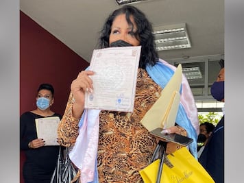 #LeyAgnes Conoce a la primera mujer trans que recibió su nueva acta de nacimiento