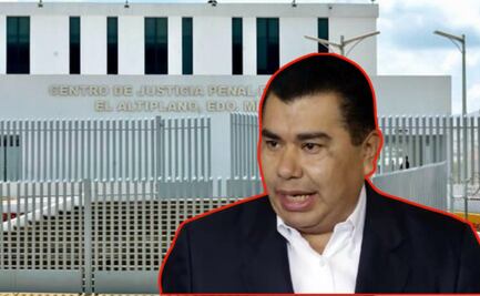 Regresa Javier López Zavala al penal de máxima seguridad del Altiplano