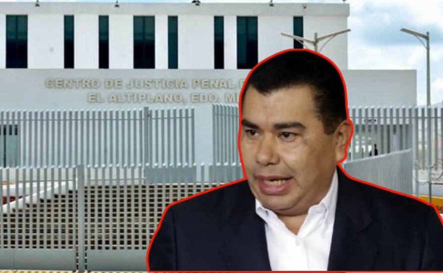 Regresa Javier López Zavala al penal de máxima seguridad del Altiplano