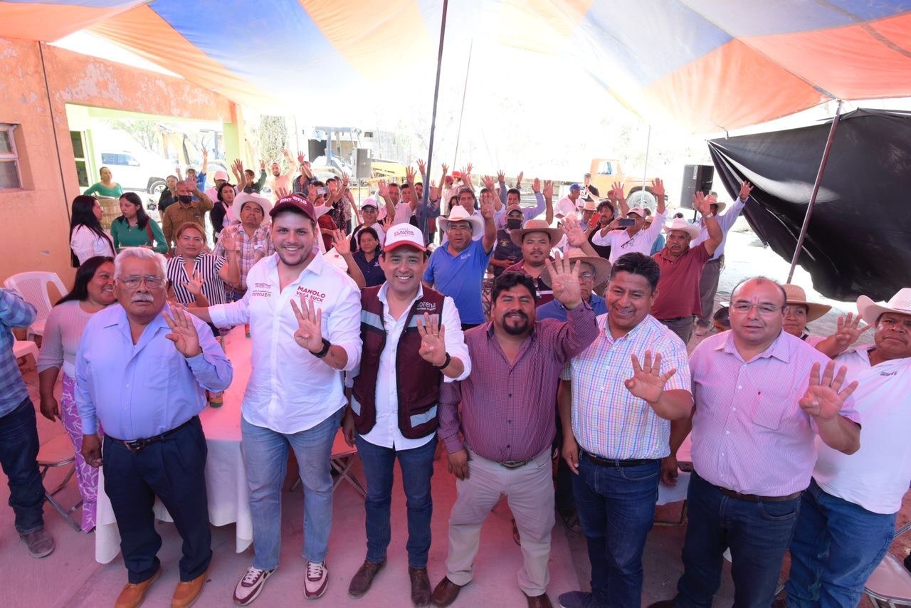 Lalo Castillo recorrió más municipios del distrito 14 de Izúcar de Matamoros | Foto: Especial