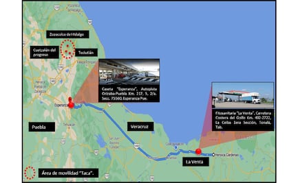 CJNG lleva huachicol de Tabasco a Puebla con facturas de Pemex: Guacamaya Leaks