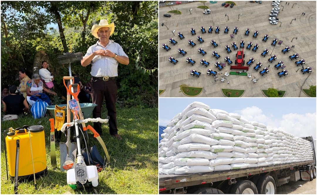 Con "Seguridad para el Campo Poblano", se instalaron 27 módulos de maquinaria agrícola en microrregiones estratégicas del estado | Foto: Gobierno del Estado