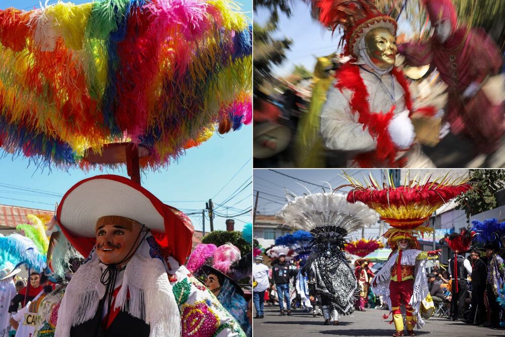 En Puebla hay coloridos carnavales en sus Pueblos Mágicos | Foto: EsImagen