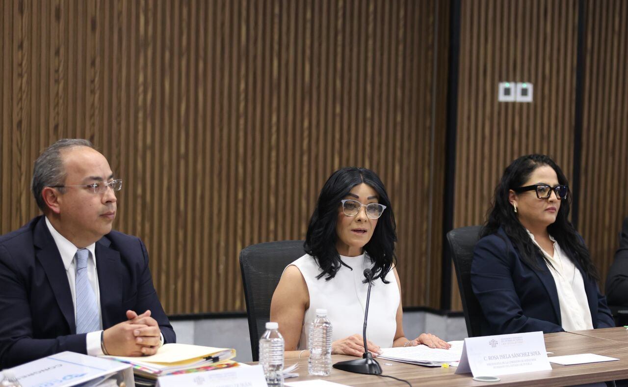 Titular de la CDH Puebla rinde informe ante Comisión del Congreso