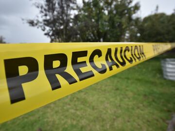 Hallan cuerpo embolsado en Santa Catarina, perros se disputaban comérselo