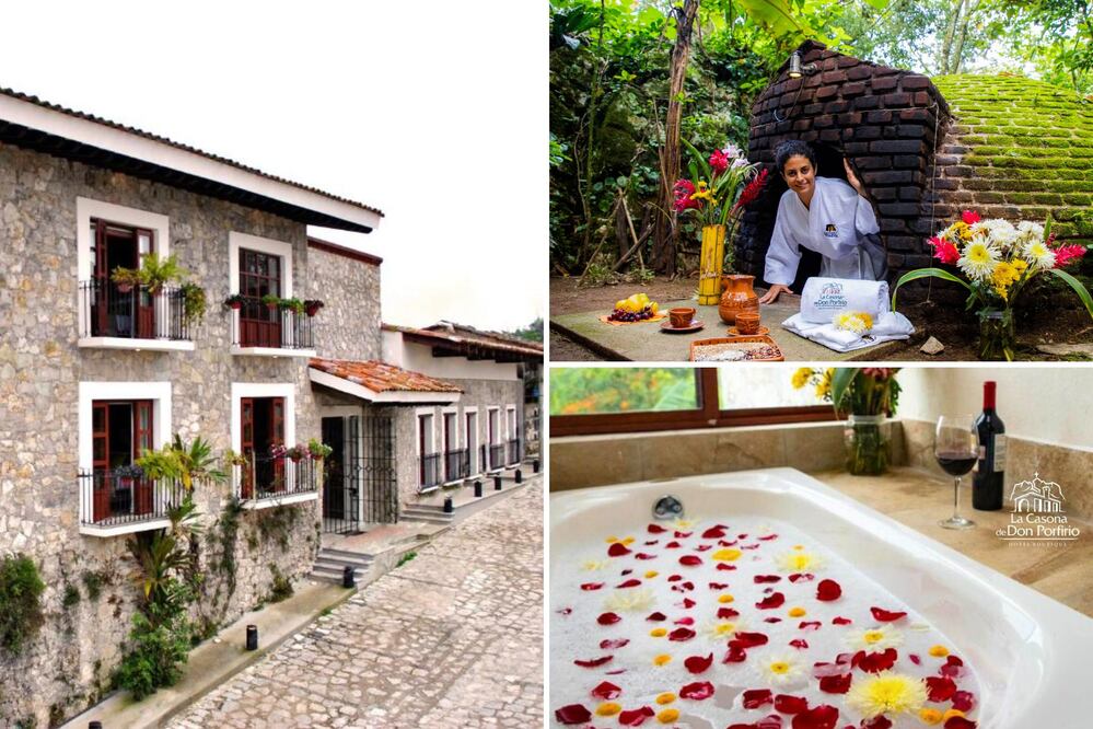 La Casona de Don Porfirio en Jonotla ofrece una experiencia en temazcal | Foto: Casona de Don Porfirio / Booking