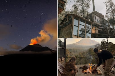 Estas son las cabañas en Puebla con la mejor vista a los volcanes