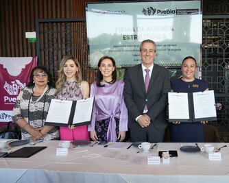 Refuerza Gobierno de la Ciudad el liderazgo femenino empresarial y encabeza firma alianza estratégica