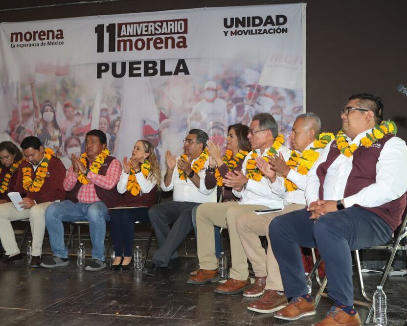 Morena es uno de los partidos de reciente creación | Foto: Agencia Es Imagen para El Universal Puebla