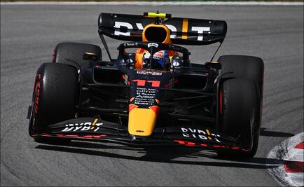 Checo Pérez sube al podio en segundo lugar; Max Verstappen gana el GP de España