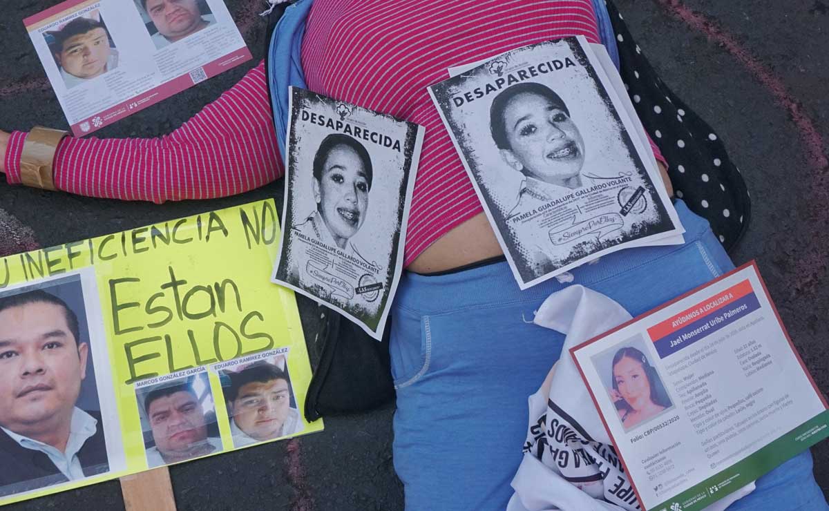 ¿Cómo buscan a una mujer desaparecida?