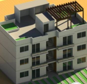Arma tu casa con bloques como un juego de Lego  