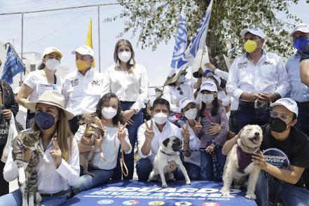 Promete Eduardo Rivera zonas pet friendly en parques de Puebla