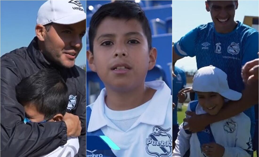 El niño Dylan Flores convivió con jugadores y cuerpo técnico: Foto: EL UNIVERSAL