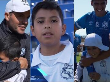 Larcamón vuelve a hacer llorar a niño que se emocionó con gol de chilena