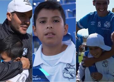 Larcamón vuelve a hacer llorar a niño que se emocionó con gol de chilena
