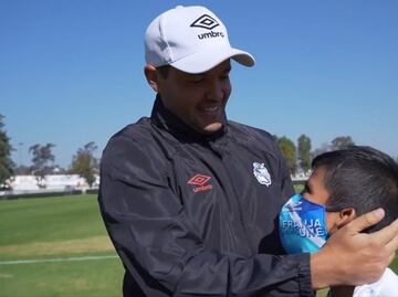 Club Puebla localizó al niño que demostró su enorme pasión por ‘La Franja’