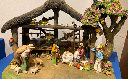 Santiago Acatlán, la cuna de los nacimientos artesanales en Puebla