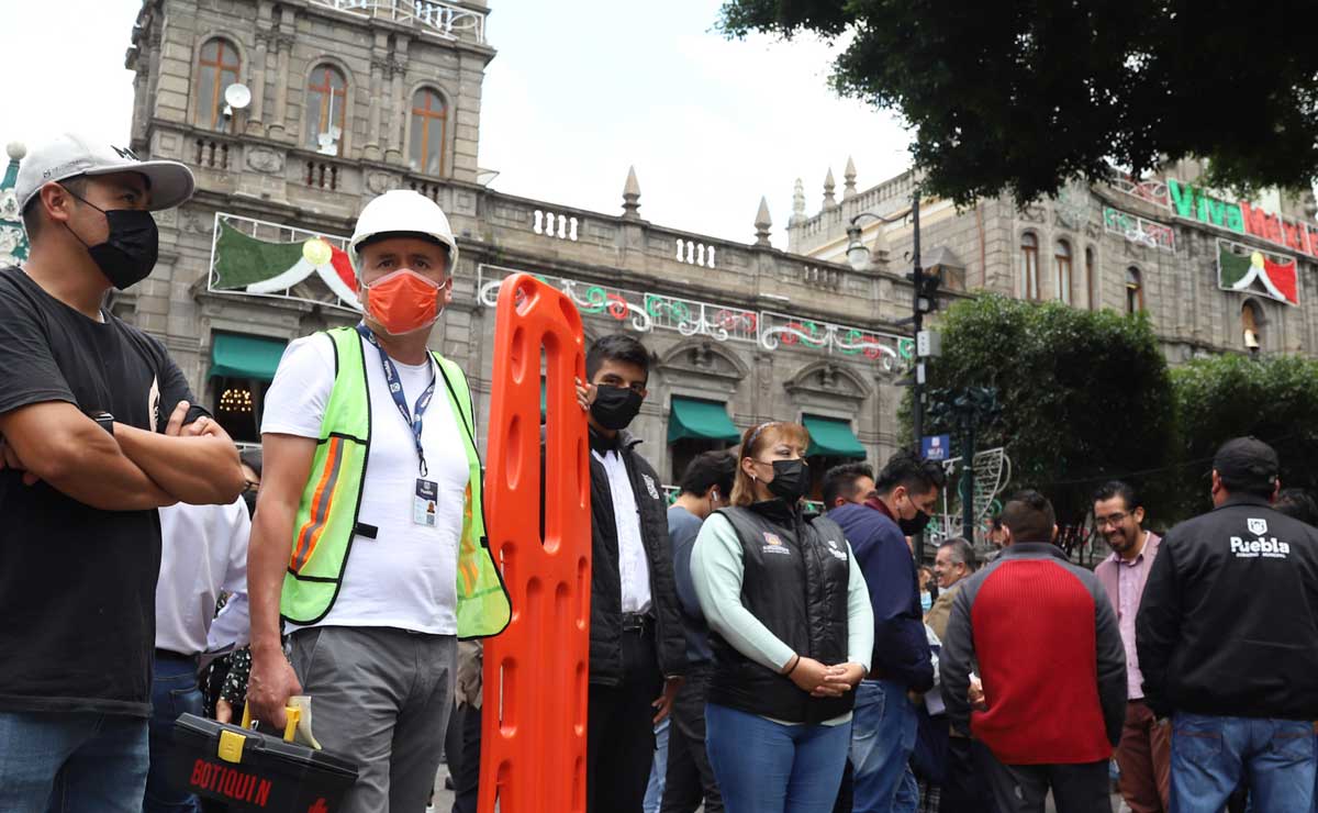 Temblor de hoy se sintió en 104 municipios de Puebla