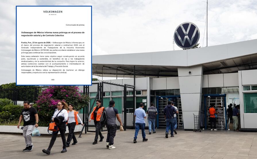 Volkswagen y Sindicato acuerdan segunda prórroga para negociar y aplazar la huelga 
