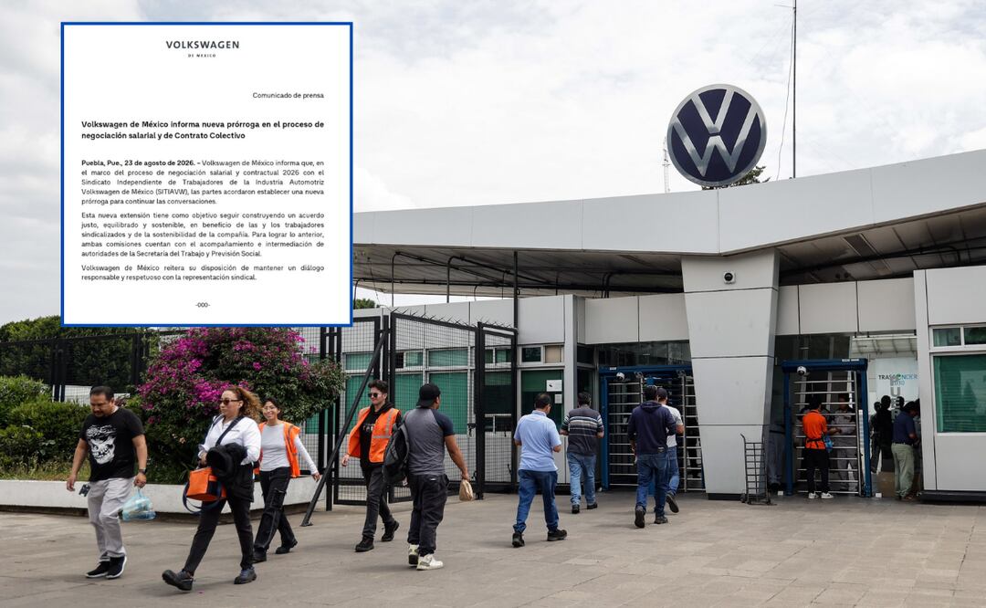 Empresa y sindicato de Volkswagen acuerdan una segunda prórroga para negociación salarial I Foto: EsImagen/VW