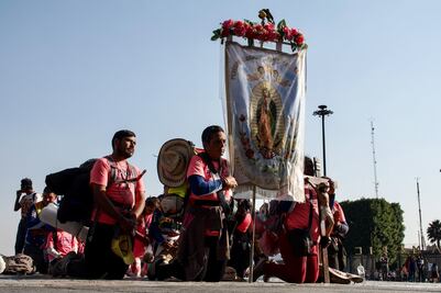 Esperan a 10 millones en la Basílica de Guadalupe; Puebla vigila ruta de peregrinos
