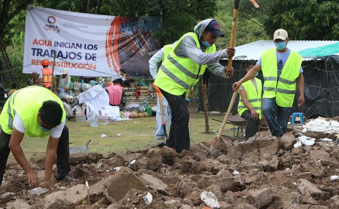 Pilcaya fue una de las comunidades más afectadas por el sismo del 19s | Foto: Agencia Es Imagen para El Universal Puebla