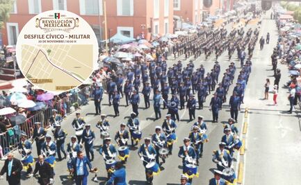 Desfile 20 de noviembre 2025: horario y ruta en Puebla