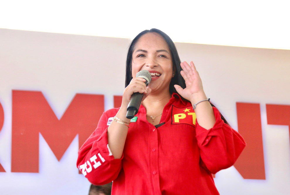 Liz Sánchez sigue en campaña en el estado | Foto: Especial