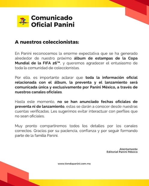 Foto: Panini México