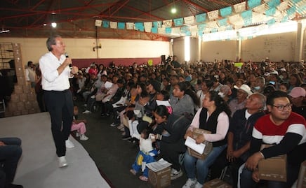 Lleva Pepe Chedraui seguridad alimentaria a habitantes de San Pablo Xochimehuacan