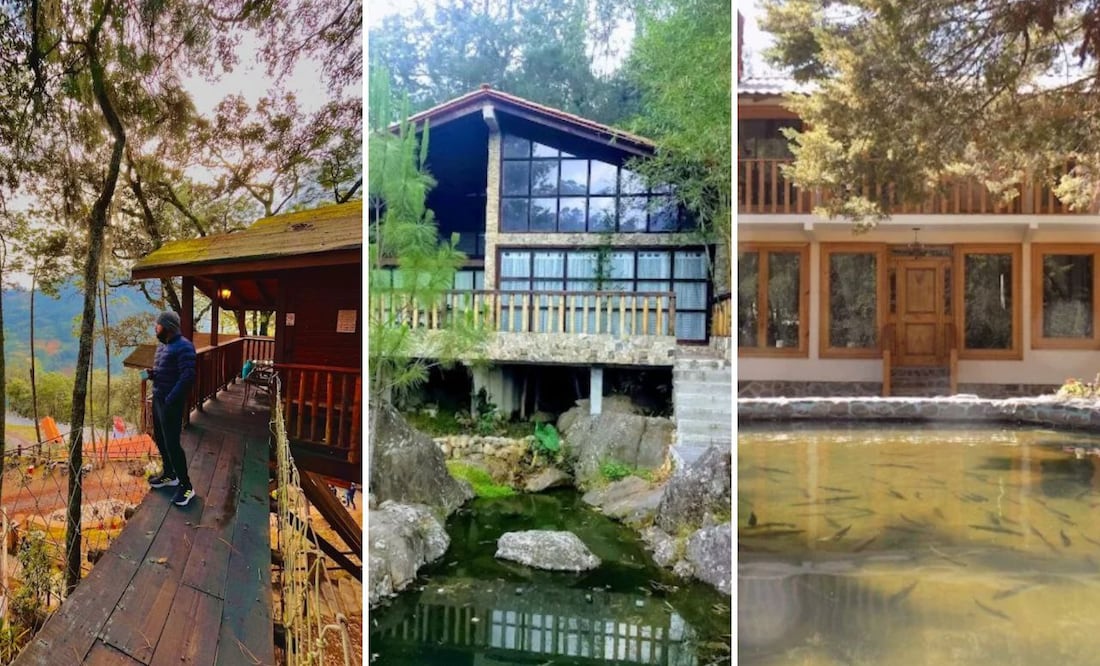 En Puebla puedes hospedarte en hermosas cabañas | Foto: Google Maps