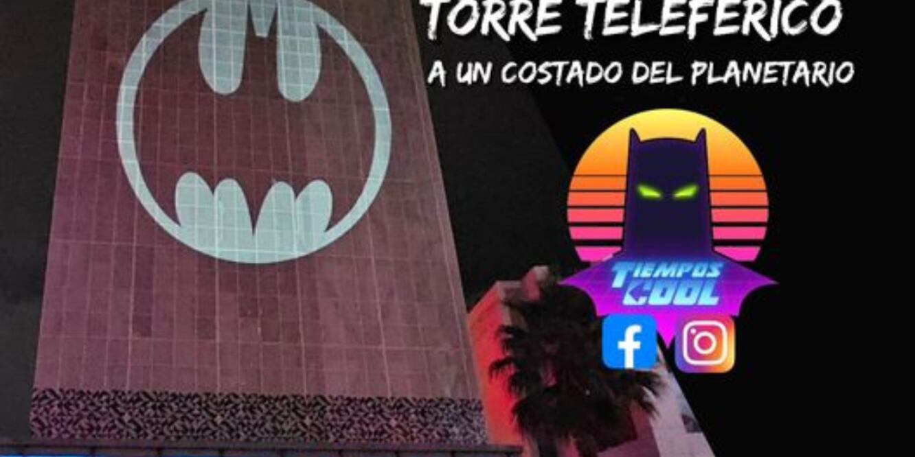 La batiseñal se proyectará en Puebla en el marco del Batman Day / Foto: Redes Sociales Tiempos Cool
