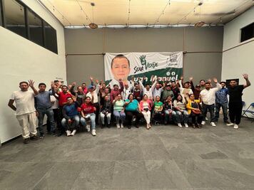 Comités de Agua de las 11 Juntas Auxiliares apoyan a Juan Manuel Alonso en Texmelucan