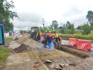 Agua de Puebla construye nuevo colector y red pluvial en Chapulco para prevenir encharcamientos
