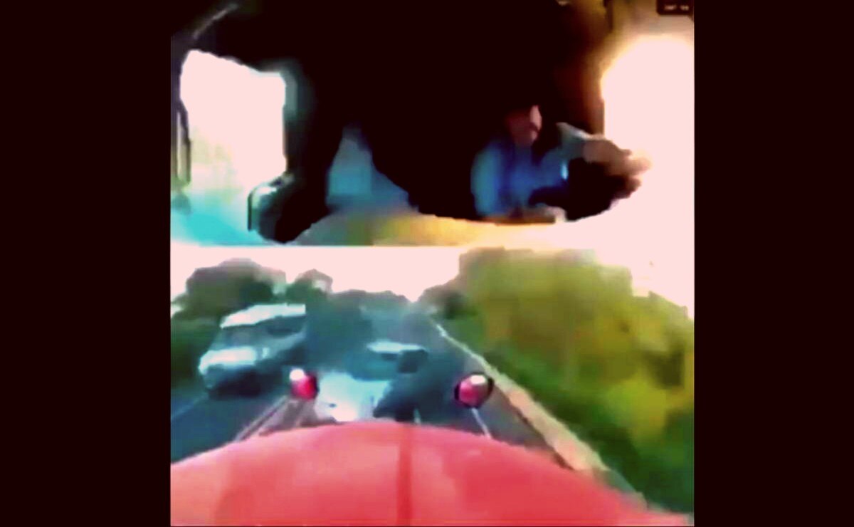 Accidentes carreteros de impacto grabados en video