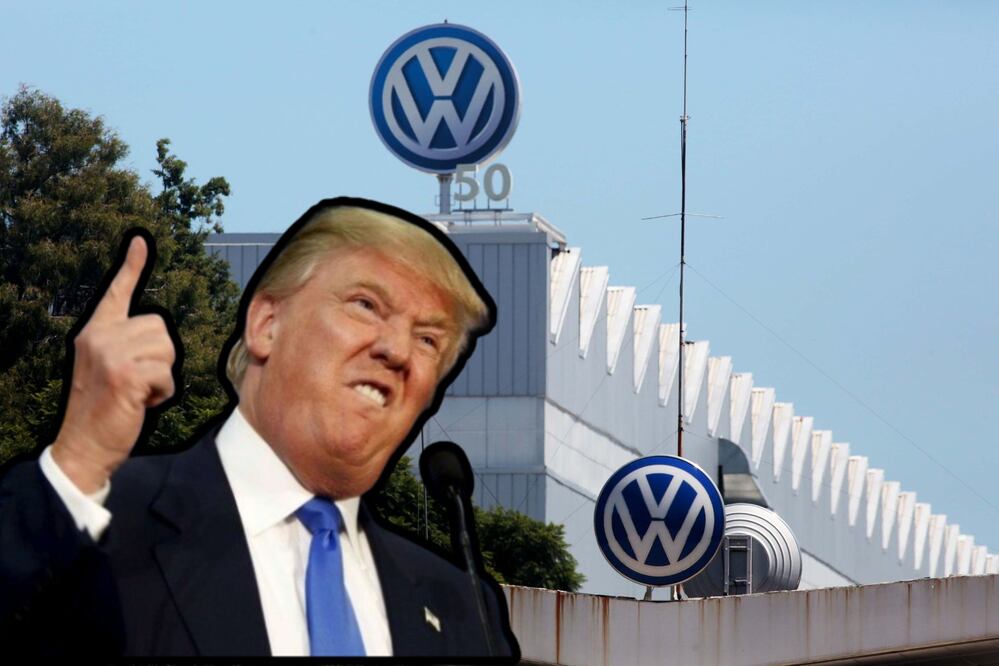 Poblanos temen que la Volkswagen se vaya del estado por los aranceles de Trump | Foto: EsImagen / Forbes