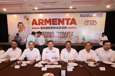 Maestros comprometidos con Armenta en la construcción de una Puebla con igualdad