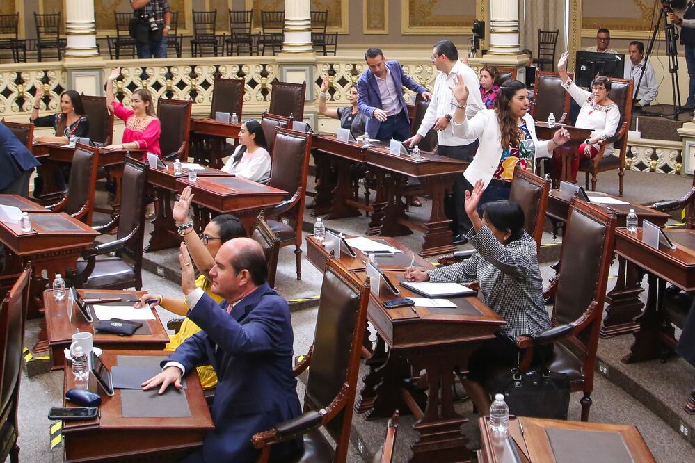 El Congreso de Puebla realizó este 15 de septiembre su sesión ordinaria de sesiones | Foto: Agencia Es Imagen para El Universal Puebla