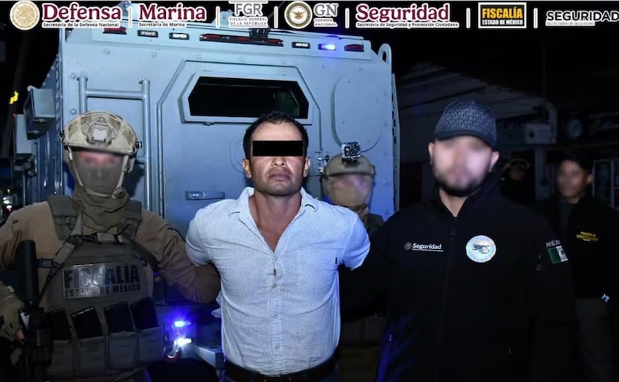 Detienen en Tlaxcala al “Comandante Callejas”, objetivo prioritario ligado a La Familia Michoacana