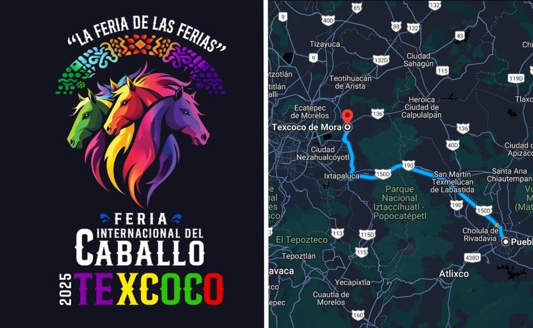 A menos de dos meses ya hay algunos adelantos / FOTO: Feria de Texcoco y Google Maps